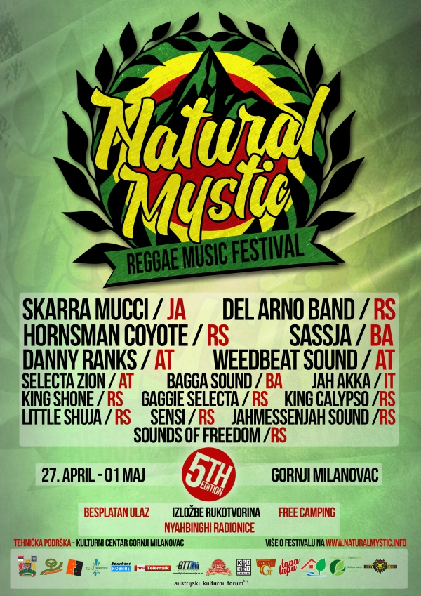 Skarra Mucci stiže na Natural Mystic Festival