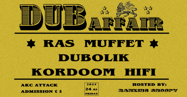 Vodimo te na Dub Affair party u Attack