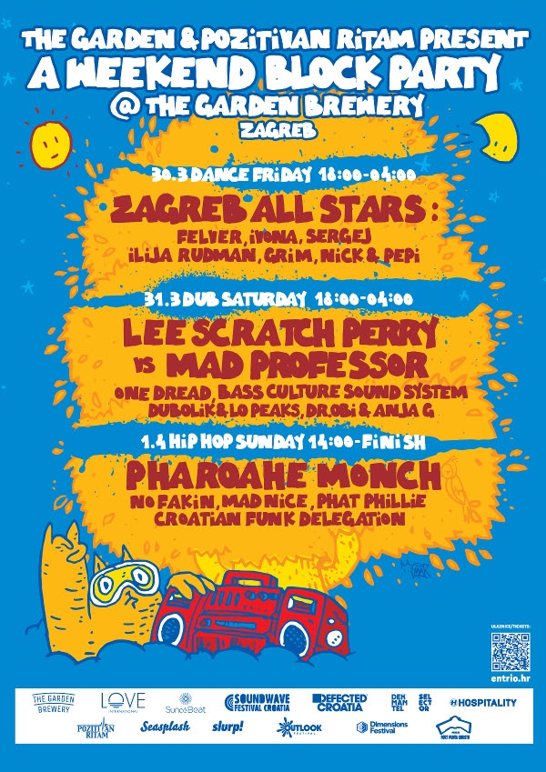 Dub legende Lee Scratch Perry i Mad Professor dolaze u Zagreb