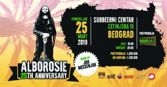 Alborosie dolazi u Beograd