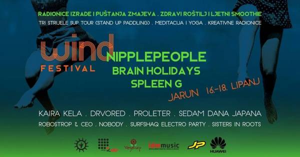 Brain Holidays i Drvored na Wind Festivalu