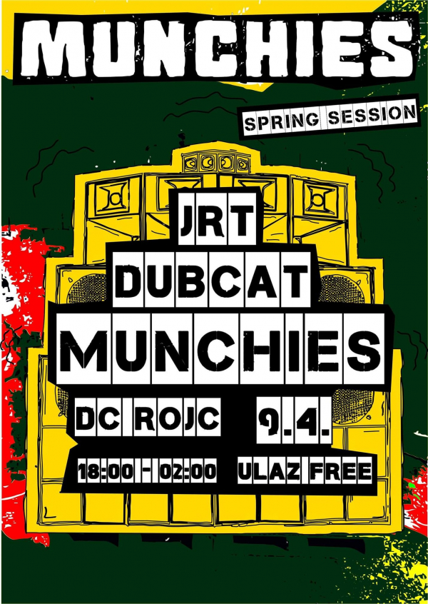 Munchies sound system zove na dub/reggae session