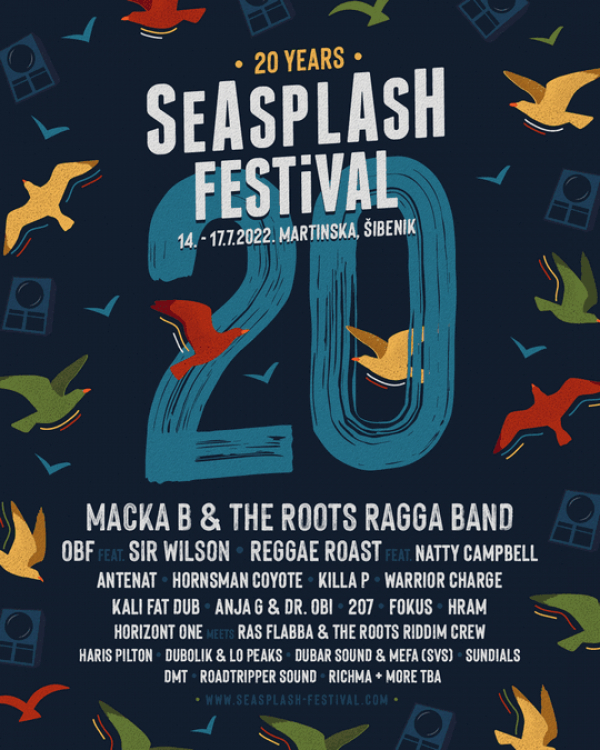 Macka B i O.B.F predvode prvi val izvođača 20. Seasplash festivala