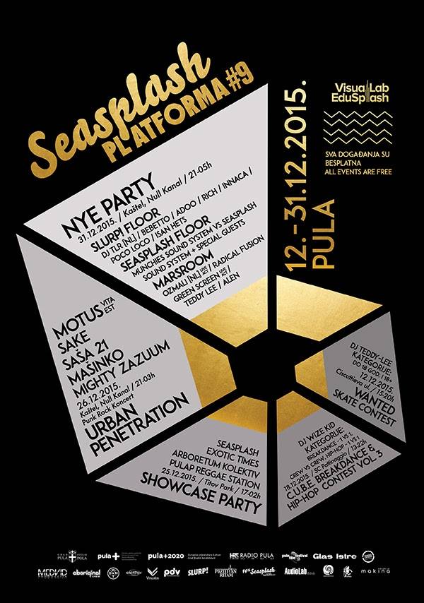 Bogat program Seasplash platforme