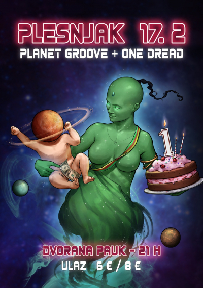 One Dread predgrupa Planet Grooveu u Skucu