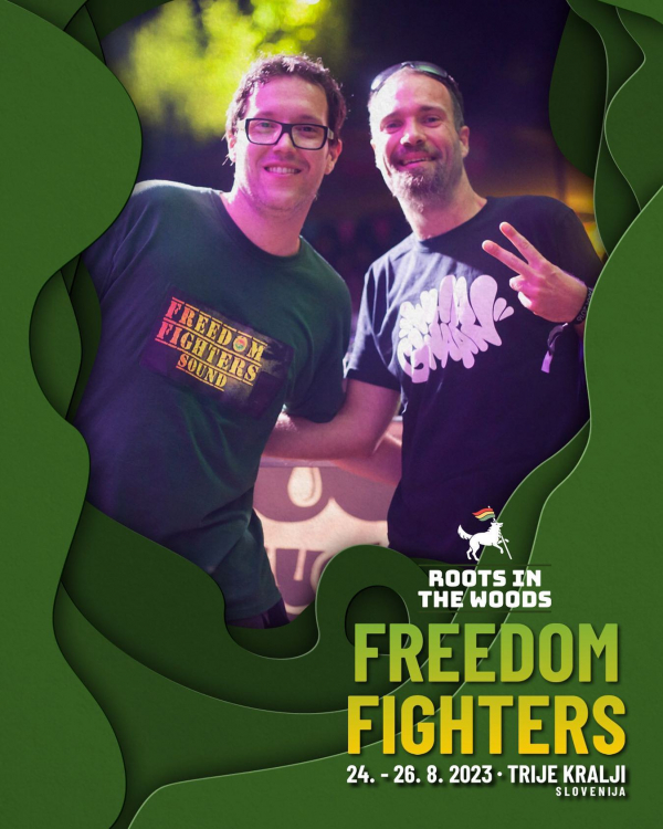 Freedom Fighters na Roots in the woods festivalu