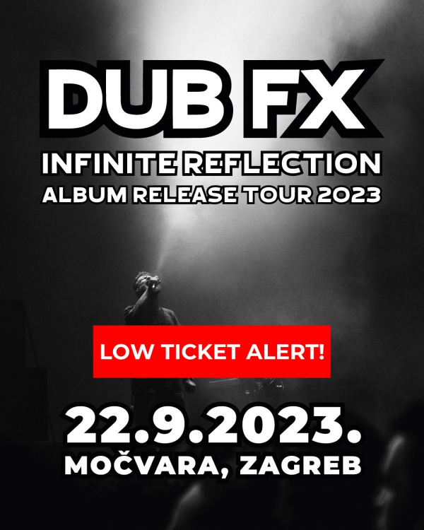 Podijelili smo upade za koncert Dub FX-a u Močvari