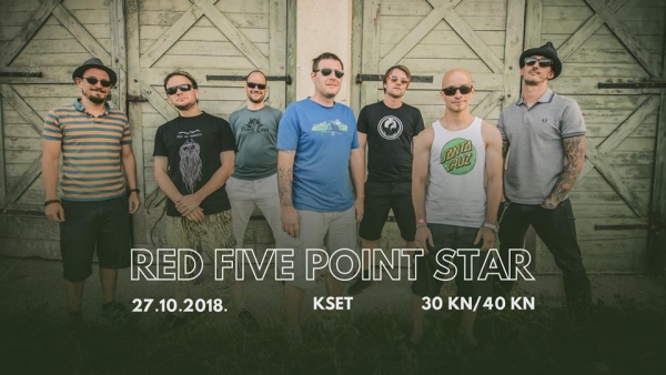 Red Five Point Star u KSET-u