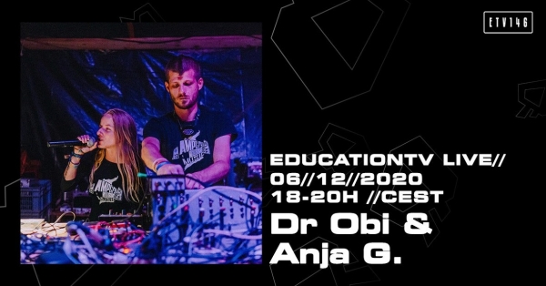 Dr.Obi &amp; Anja G na EducationTV streamu