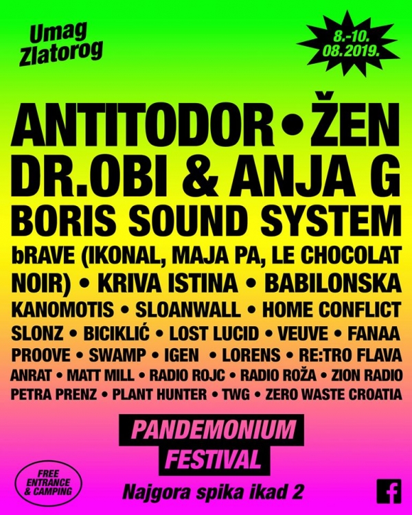 DR.obi &amp; Anja G i Zion Radio crew na Pandemonium festivalu