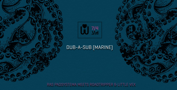 Dub-a-Sub(marine) u Rijeci: Ras Padsystema meets Roadtripper &amp; Little Vex
