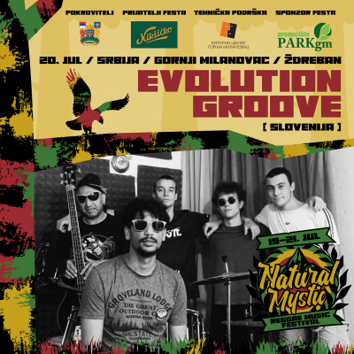 Evolution Groove na Natural Mystic Reggae Festivalu