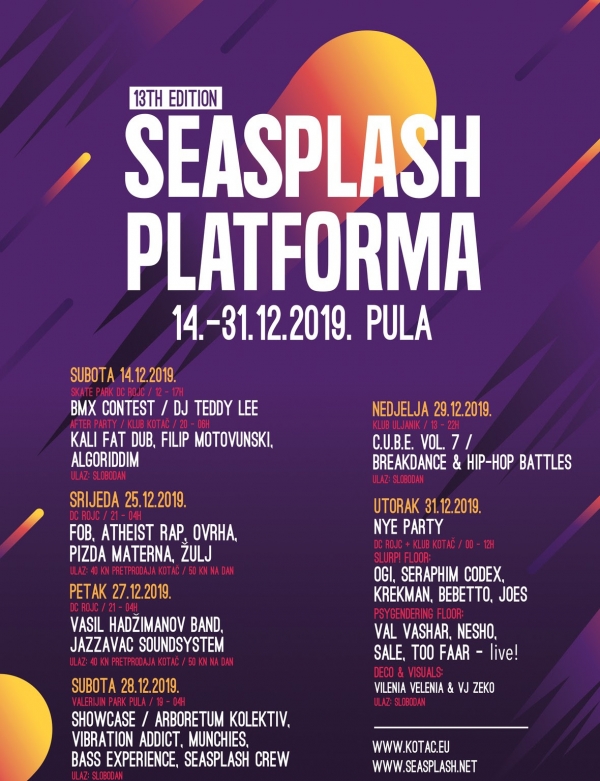 Novi Seasplash showcase u Puli