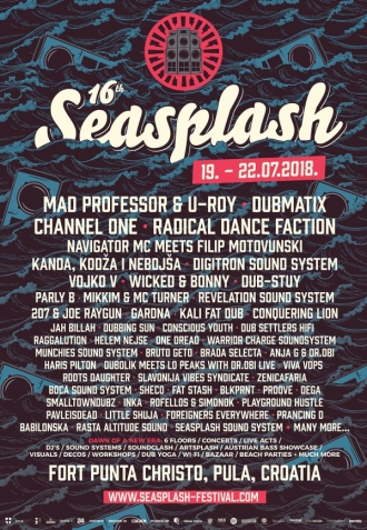 Nova imena i raspored po danima 16. Seasplash festivala