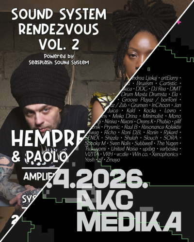 Sound System Rendezvous &amp; D'N'B United nude posebne pakete ulaznica za zabavu cijelog vikenda