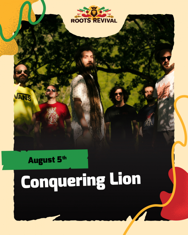 Conquering Lion na Roots Revival Reggae Festivalu