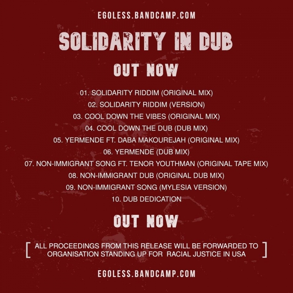 Egoless objavio &quot;Solidarity in Dub&quot;