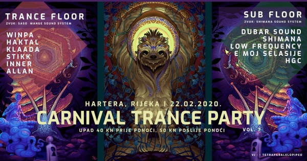 Carnival Trance Party u Harteri