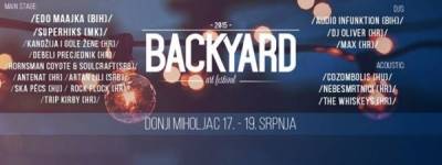 Na Backyard festival idu....