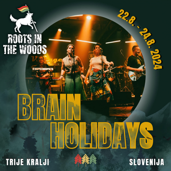 Brain Holidays na Roots In The Woods Festivalu