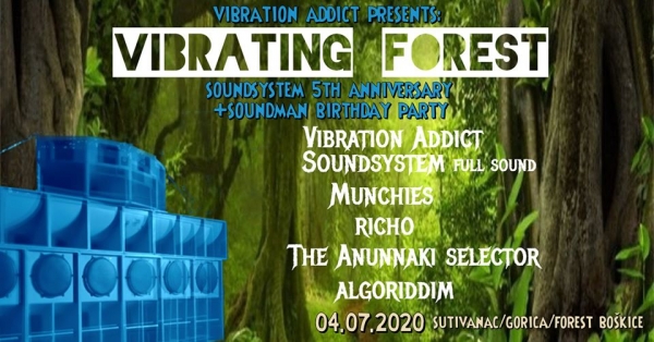 Vibration Addict poziva na Vibrating Forest tulum