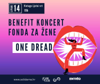 One Dread na benefit koncertu fonda za žene