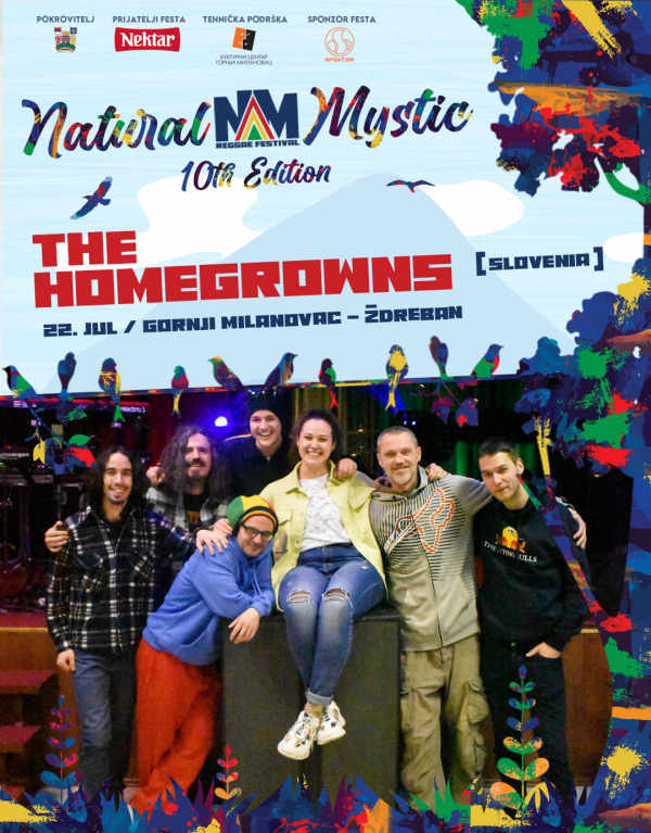 The Homegrowns na Natural Mystic Festivalu