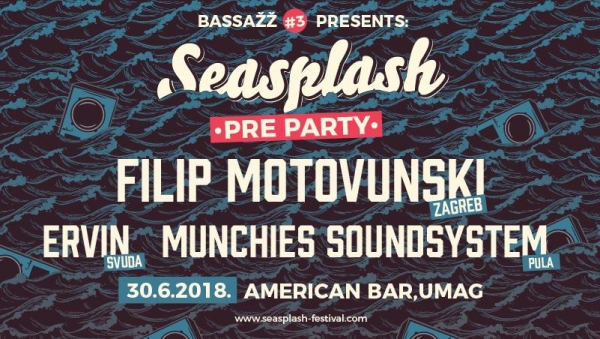 Bassažž #3 zagrijava za Seasplash