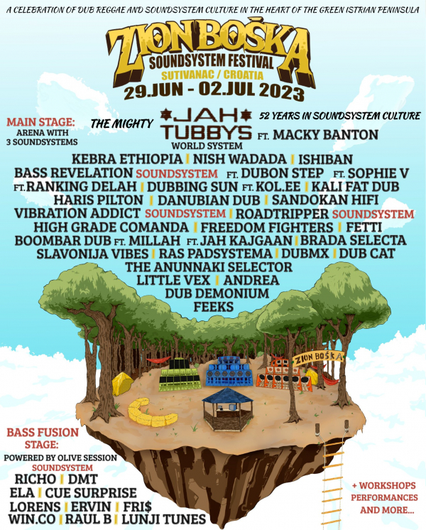 Jah Tubbys dolazi na Zion Boška Festival