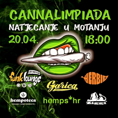 420 Cannalimpiada u Funk Lounge CBD bar &amp; shopu