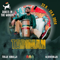 Tadiman na Roots In The Woods Festivalu