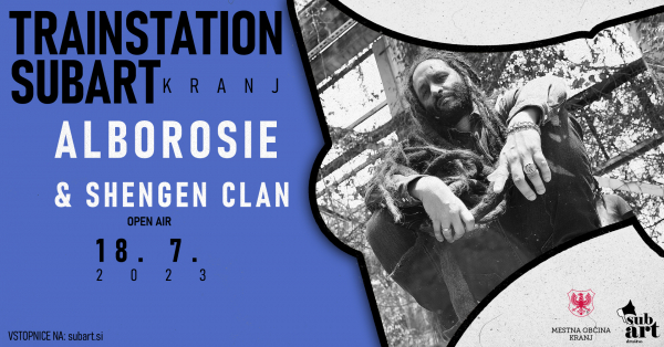 Alborosie &amp; Shengen Clan nastupaju u Kranju