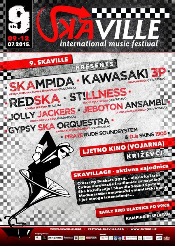 RedSka i Skampida na 9. Skaville Festivalu